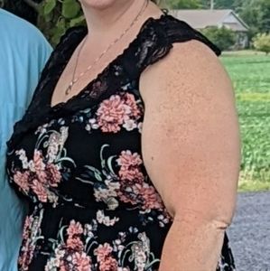 Long torrid dress with pockets